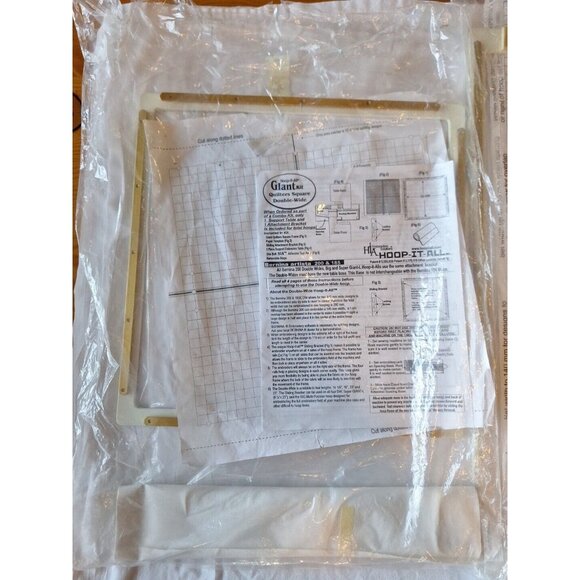 Hoop It All Bernina Artista 185 200 Quilting Hoop Kit Giant Wide T 98 Giant - Picture 2 of 8